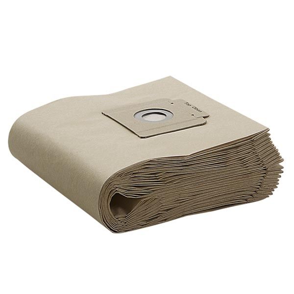 Бумажные фильтр-мешки Karcher для пылесосов T 15 и T 17/1, 10 шт.