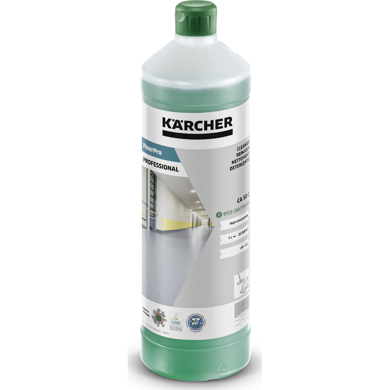 Средство для пола Karcher Eco!perform FloorPro Cleaner CA 50 C, 1 л