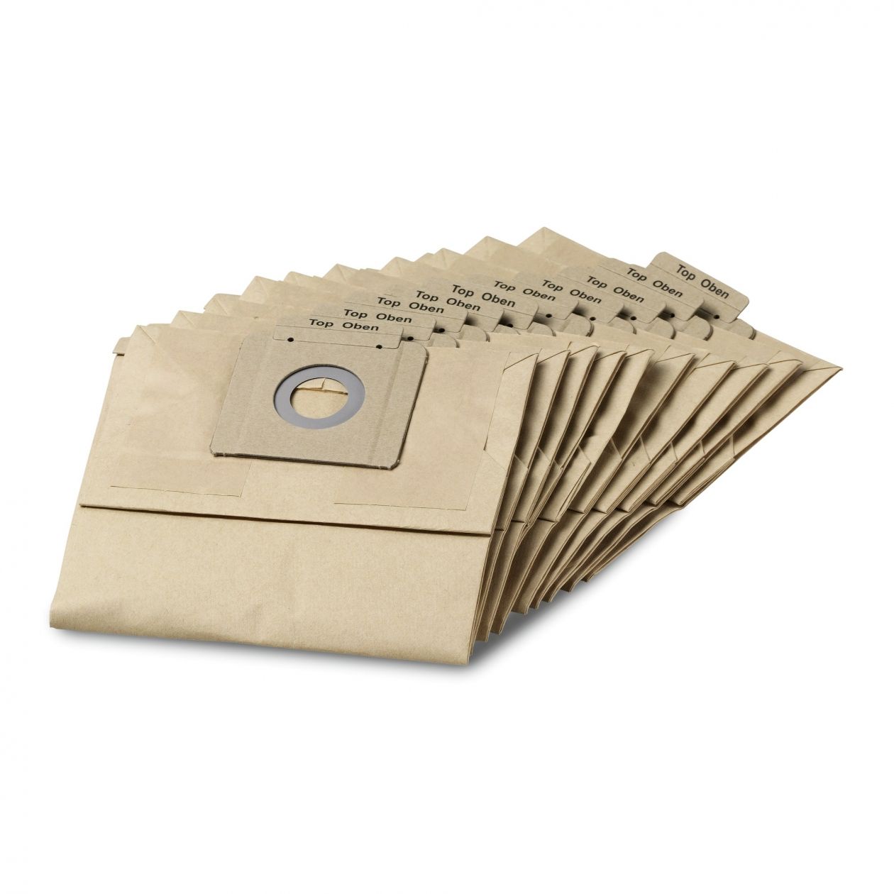 Бумажные фильтр-мешки Karcher для пылесосов T 12/1, 10 шт.